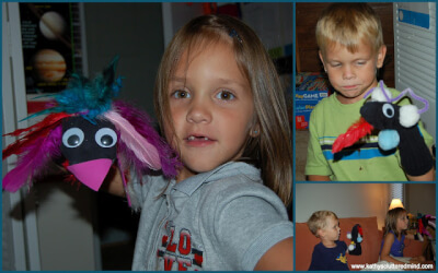 Using sock puppets for language learning