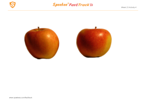 Spanish Printable: Apples