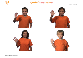 Spanish Printable: Pictures of the Spanish children